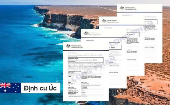 CHÚC MỪNG GIA ĐÌNH CHỊ NGUYỆT CHÍNH THỨC ĐƯỢC CẤP VISA THƯỜNG TRÚ 888A – ĐỊNH CƯ ÚC DIỆN KINH DOANH ĐỔI MỚI