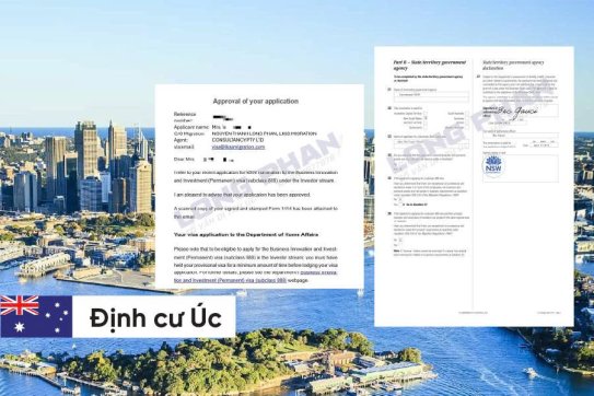 THÊM MỘT TIN VUI! CHÚC MỪNG CÔ THU ĐƯỢC TIỂU BANG NSW BẢO LÃNH VISA THƯỜNG TRÚ 888B - DIỆN NHÀ ĐẦU TƯ
