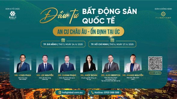 ĐẦU TƯ BẤT ĐỘNG SẢN QUỐC TẾ: AN CƯ CHÂU ÂU - ỔN ĐỊNH TẠI ÚC