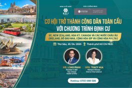 SỰ KIỆN: HỘ CHIẾU CÔNG DÂN TOÀN CẦU - CHIẾN LƯỢC VÀNG ĐỘT PHÁ TƯƠNG LAI 2025