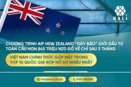 CHƯƠNG TRÌNH AIP NEW ZEALAND “GÂY BÃO” GIỚI ĐẦU TƯ TOÀN CẦU – HƠN 845 TRIỆU NZD ĐỔ VỀ CHỈ SAU 3 THÁNG