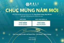 HALI GLOBAL - CHÚC MỪNG NĂM MỚI 2026