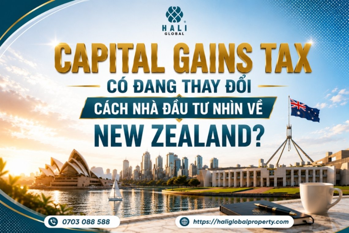 CAPITAL GAINS TAX CÓ ĐANG THAY ĐỔI CÁCH NHÀ ĐẦU TƯ NHÌN VỀ NEW ZEALAND?