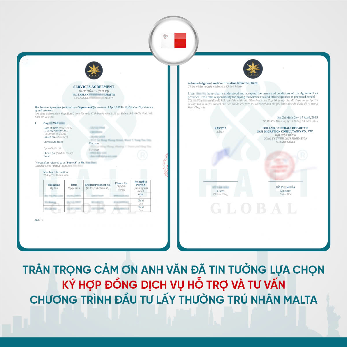 Câu chuyện thành công HALI Global Malta