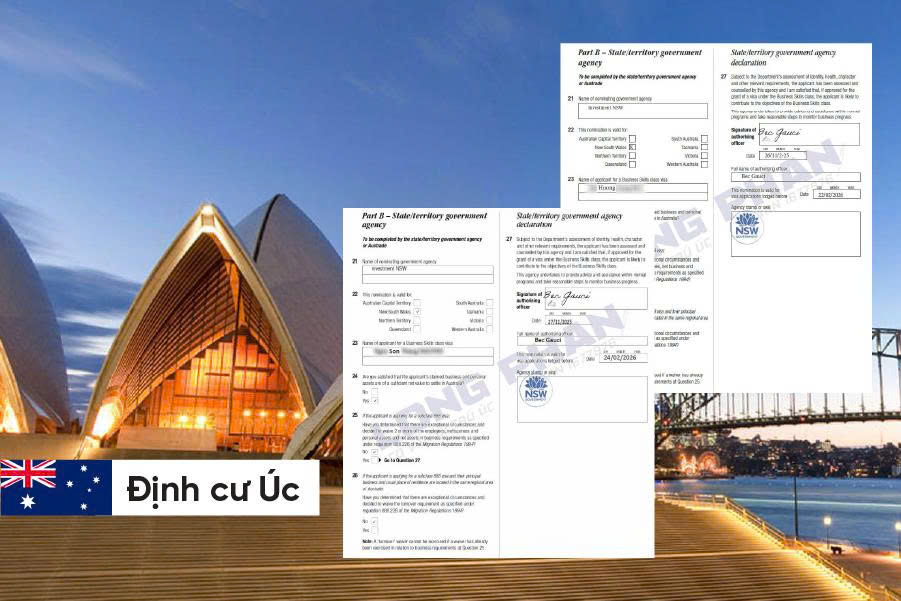 NIỀM VUI NHÂN ĐÔI - CHÚC MỪNG GIA ĐÌNH CHỊ HƯƠNG VÀ GĐ ANH SƠN CÙNG NHẬN THƯ BẢO LÃNH VISA THƯỜNG TRÚ 888A – DIỆN KINH DOANH ĐỔI MỚI TỪ TIỂU BANG