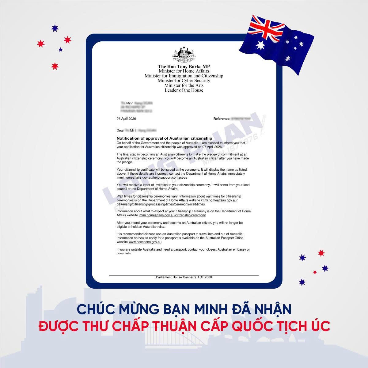 CCTC HALI GLOBAL ÚC