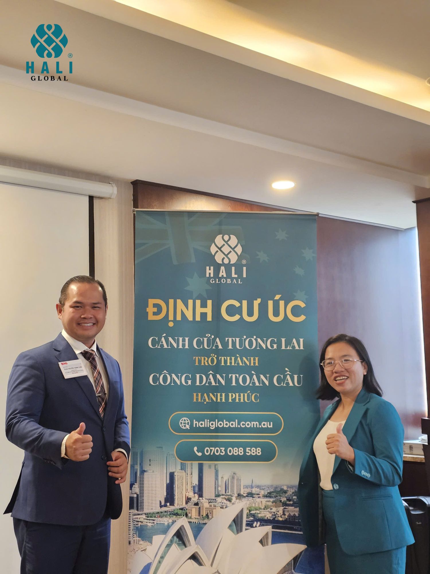 sự kiện BNI X HALI Global