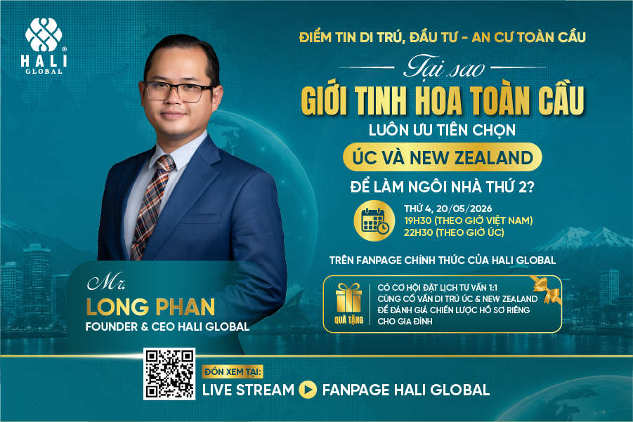 LIVESTREAM "ĐIỂM TIN DI TRÚ, ĐẦU TƯ - AN CƯ TOÀN CẦU"