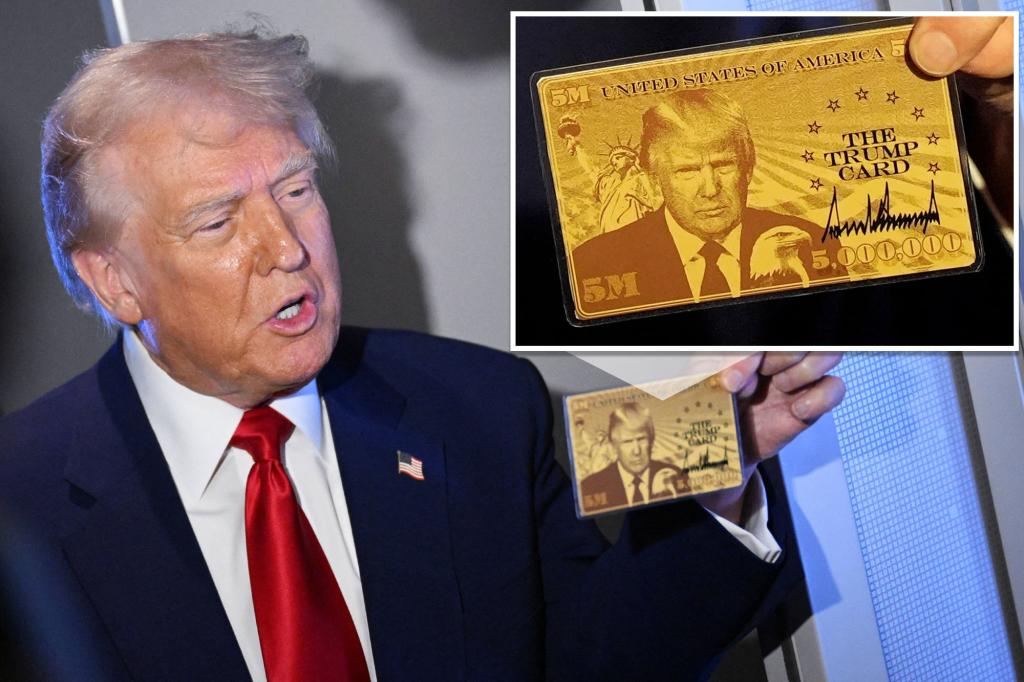 HALI Global thẻ vàng trump card mỹ