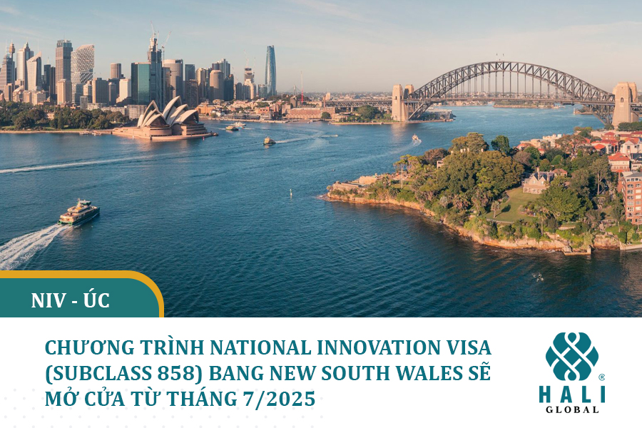 CHƯƠNG TRÌNH NATIONAL INNOVATION VISA (SUBCLASS 858) BANG NEW SOUTH WALES SẼ MỞ CỬA TỪ THÁNG 7/2025