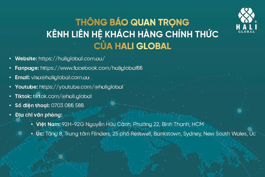 THÔNG BÁO QUAN TRỌNG VỀ VIỆC GIẢ MẠO THƯƠNG HIỆU HALI GLOBAL