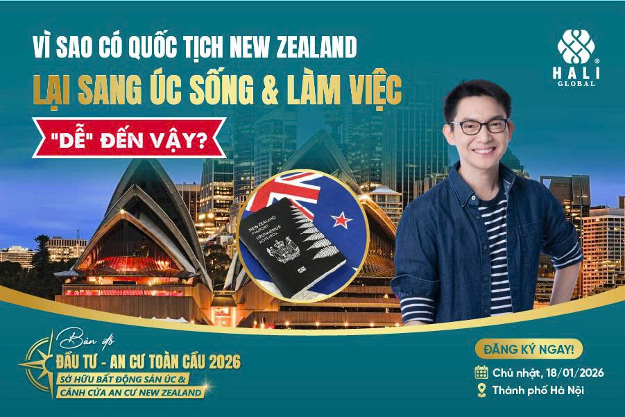 QUỐC TỊCH NEW ZEALAND: LỘ TRÌNH CHIẾN LƯỢC MỞ CÁNH CỬA SANG ÚC HỢP PHÁP