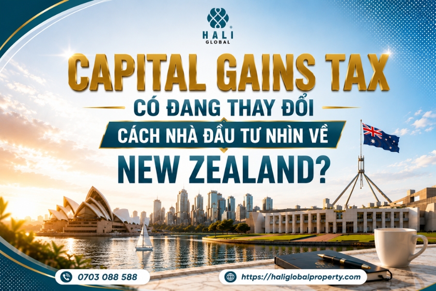 CAPITAL GAINS TAX CÓ ĐANG THAY ĐỔI CÁCH NHÀ ĐẦU TƯ NHÌN VỀ NEW ZEALAND?