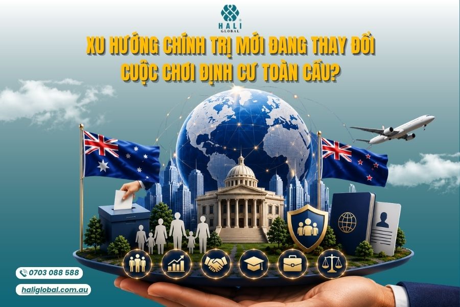 XU HƯỚNG CHÍNH TRỊ MỚI ĐANG THAY ĐỔI CUỘC CHƠI ĐỊNH CƯ TOÀN CẦU