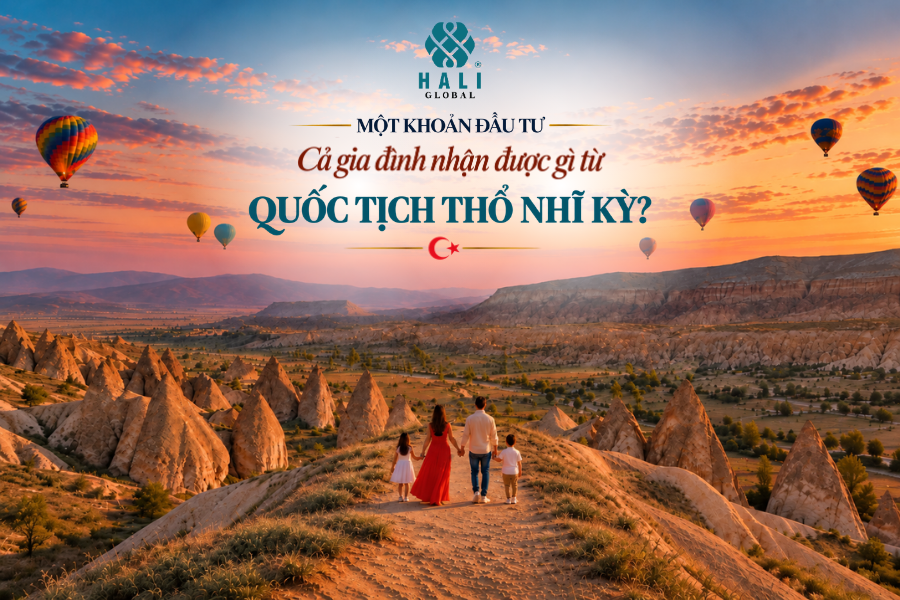 QUỐC TỊCH THỔ NHĨ KỲ CHO CẢ GIA ĐÌNH: AI ĐƯỢC ĐI CÙNG VÀ QUYỀN LỢI LÀ GÌ?