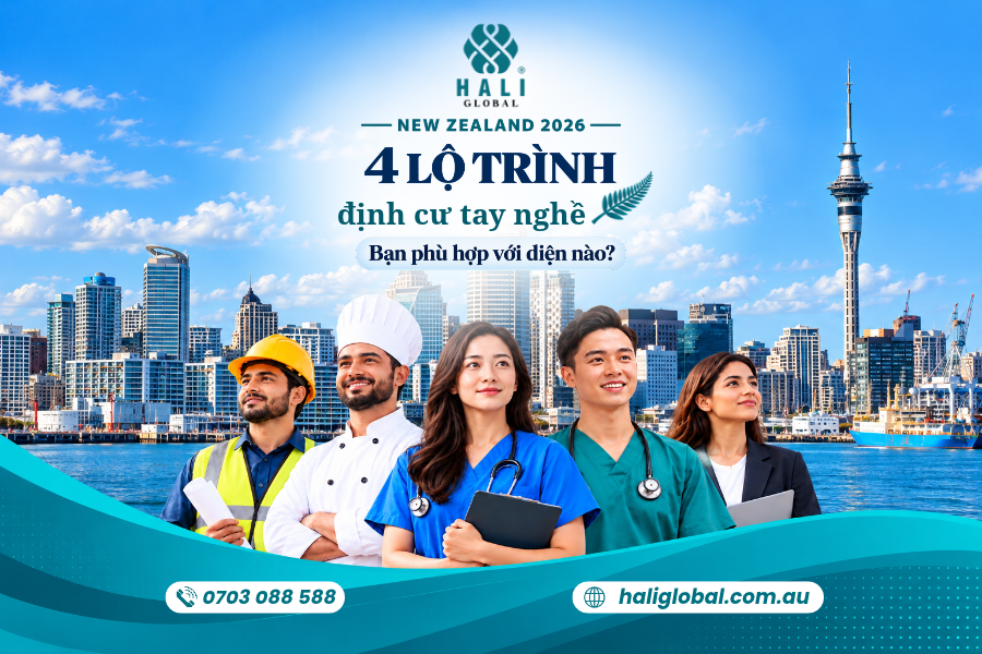 ĐỊNH CƯ TAY NGHỀ NEW ZEALAND 2026: 4 LỘ TRÌNH VÀ ĐIỀU KIỆN CẦN BIẾT